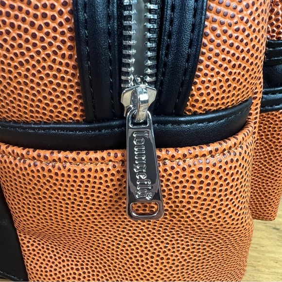 Loungefly | NBA Brooklyn Nets Basketball Logo Mini Backpack - Picture 8 of 9